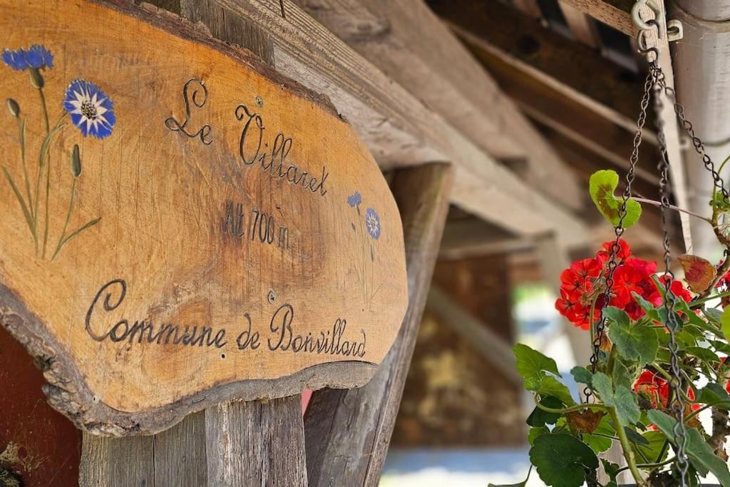 Вілла Le Banc Des Seilles Bonvillard Екстер'єр фото